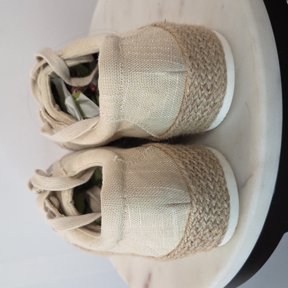 Soda Cream Espadrille Sneakers Size 9 - Picture 4 of 6